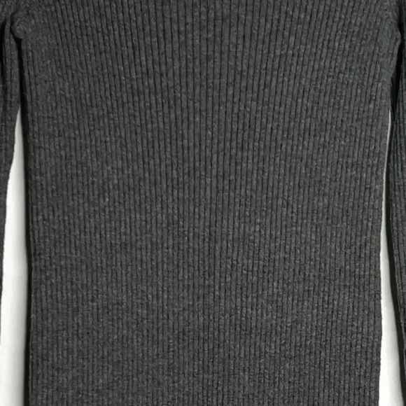(2 for $15) Gap ribbed knit crew neck sweater dress/grey/size Small- NWOT - Picture 9 of 16